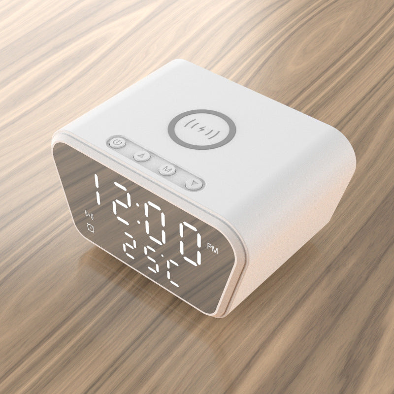 Digital Clock Wireless Charging Multifunctional Indoor Temperature Clock
