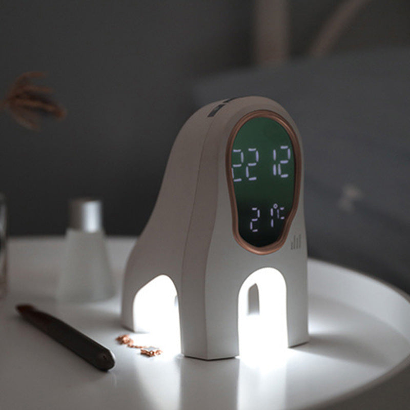 Fashion Music Alarm Clock Luminous Cartoon Simple Dog Bed