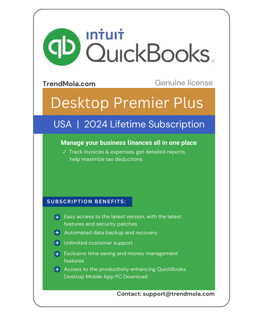 QuickBooks Desktop Premier Plus 2024 Lifetime Activation