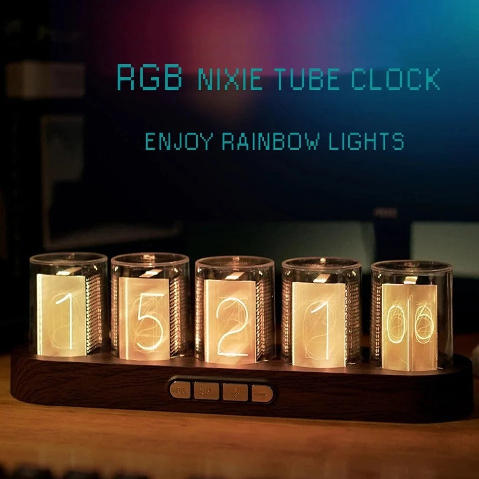 RGB Luminotron Clock Creative Led Electronic Digital Clock Colorful Clock