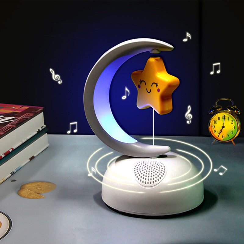Home Desktop Bedside Moon Night Light Audio